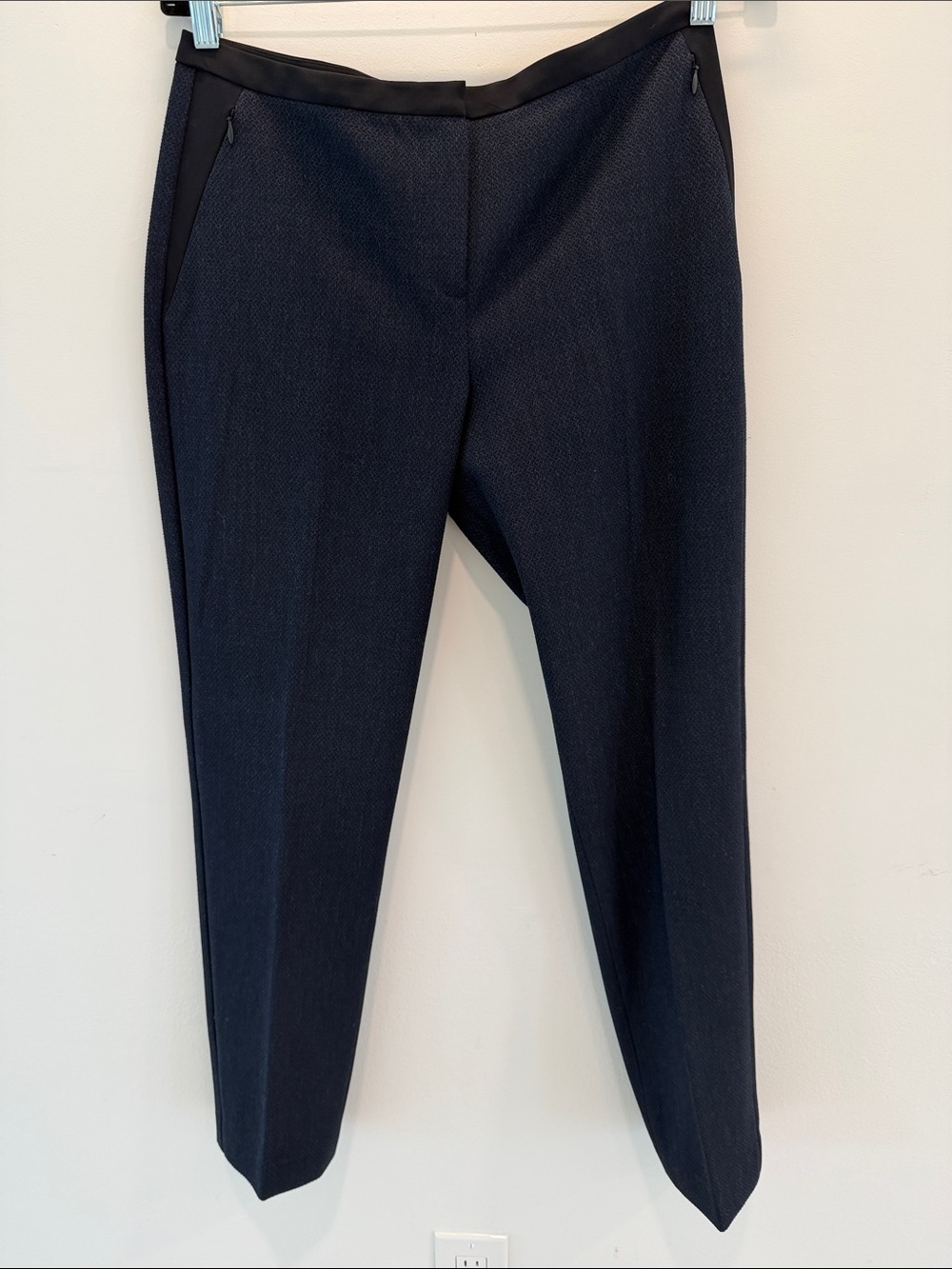 Elie Tahari navy/ black work pants
